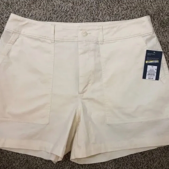 Universal Thread Pants - Universal Thread Women's Cream Cargo Shorts
